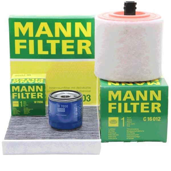 Opel Astra K 1.0 / 1.4 Benzinli Motor Periyodik Bakım Filtre Seti Mann Marka