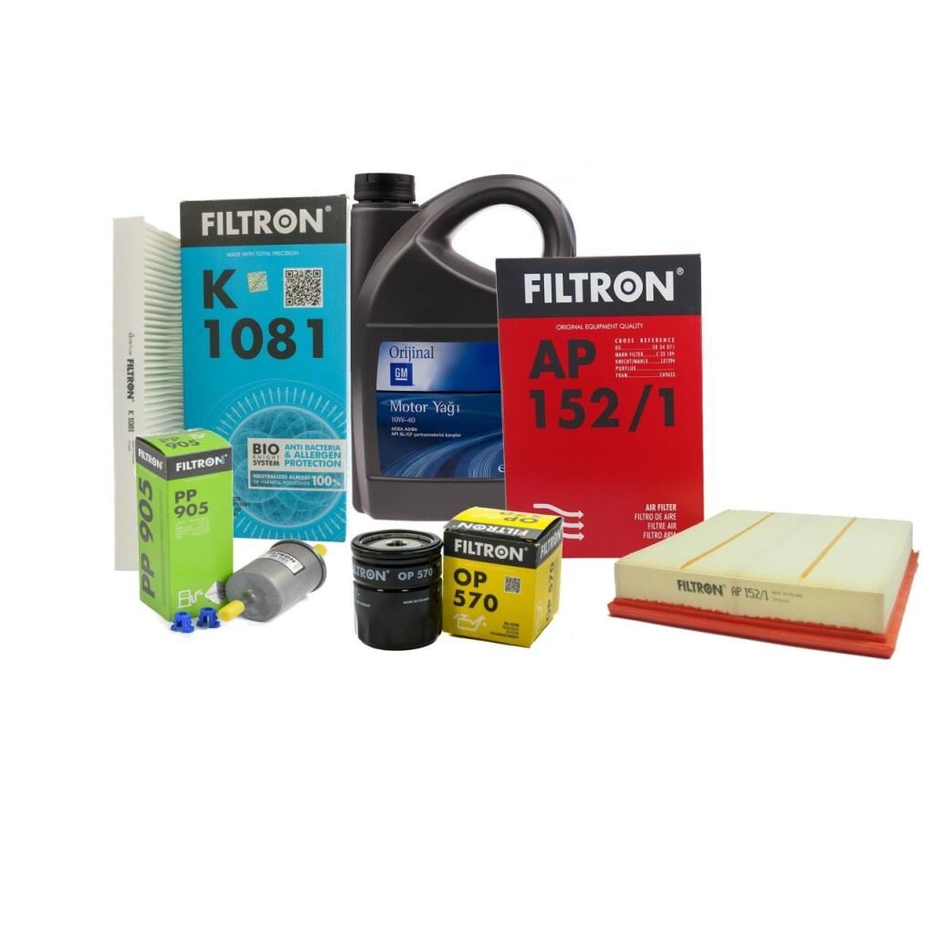 Opel Vectra C 1.6/ 1.8 Benzinli Periyodik Bakım Seti Motor Yağı Dahil