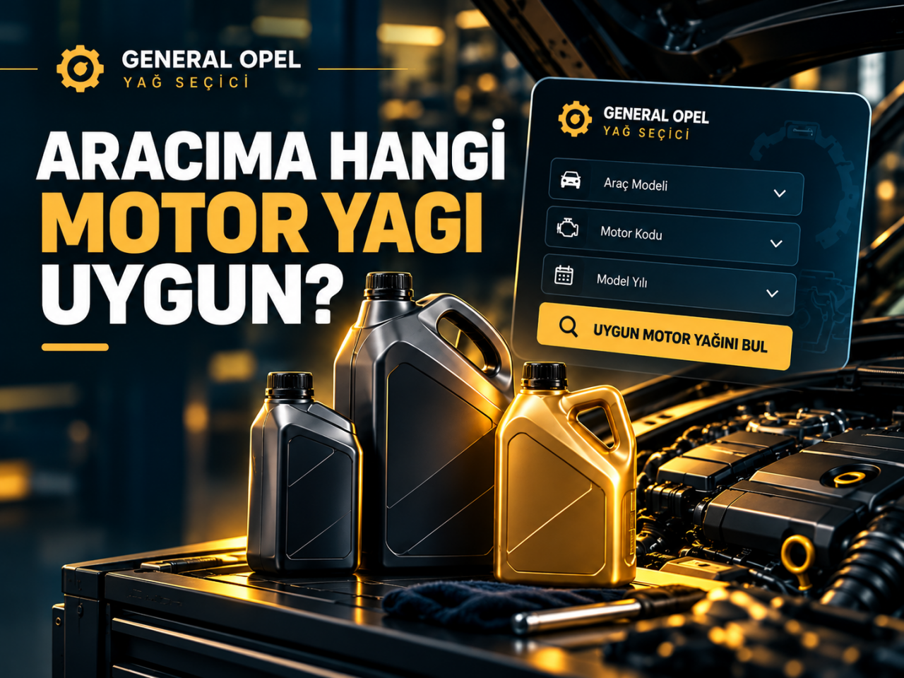 Aracıma Hangi Motor Yağı Uygun? | Motor Yağı Seçici