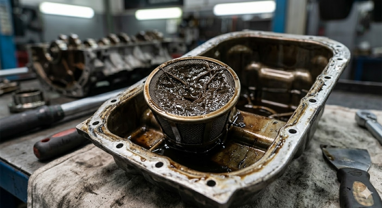 PSA Motorlarında Yağ Pompası Süzgeci Tıkanıklığı: Sessiz Katil