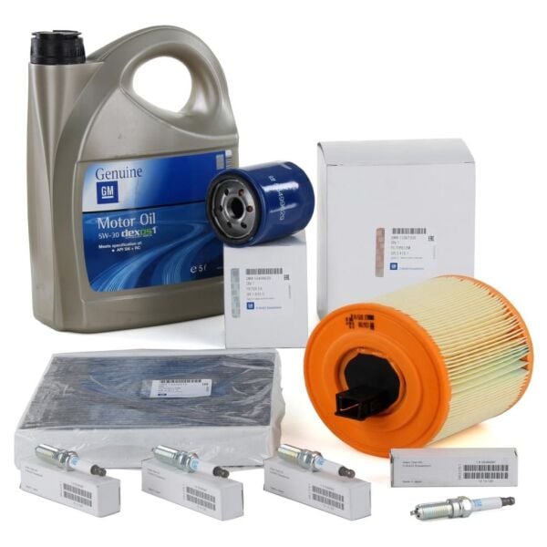 Opel Astra K Bakım Kiti Filtre Paketi Motor Yağı Dahil 1.0 + 1.4 Turbo GM