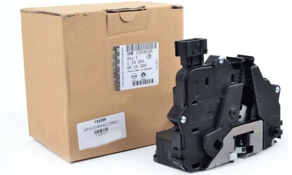 PSA (MOPAR) 13258265 Opel Corsa D Arka Sol (Sürücü Tarafı) Kapı Kilidi Motorlu Orijinal