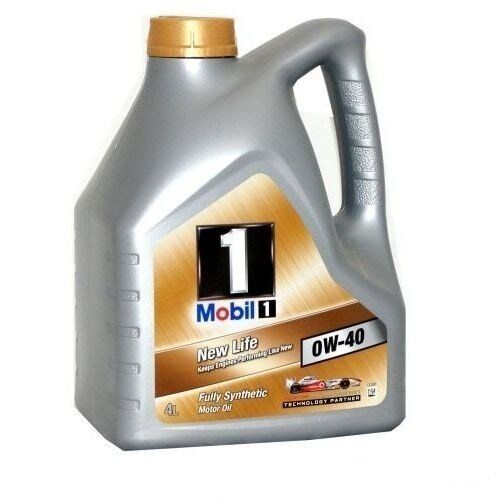 Mobil 1 FS New Life 0W-40 4 Litre TAM SENTETİK Motor Yağı