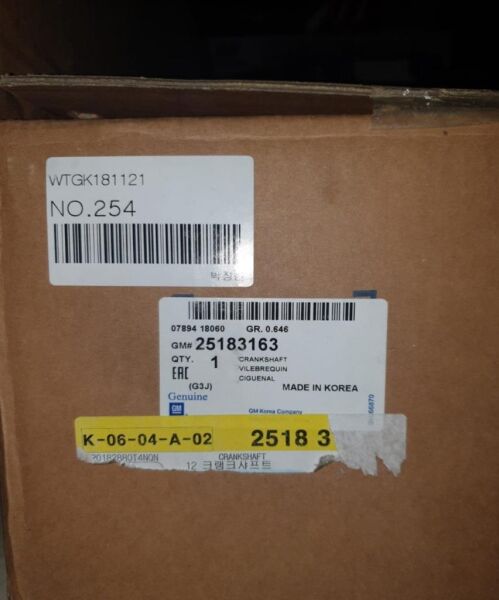 PSA (MOPAR) 25183163 Chevrolet Yeni Captiva 2.0 Dizel Krank Mili C140 Orijinal