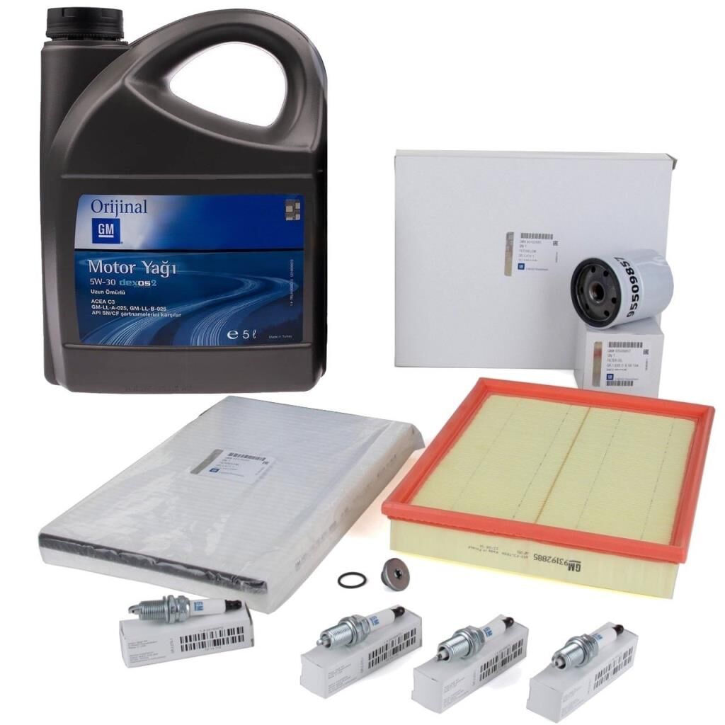 Opel Astra H Z16XEP - Z16XE Periyodik Bakım Seti GM