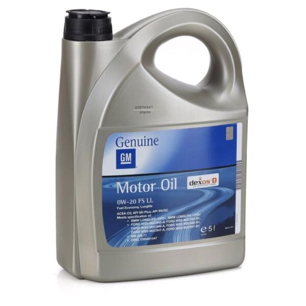 GM Dexos D 0W-20 FS Motor Yağı Orijinal