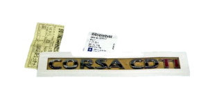 PSA (MOPAR) 93189517 Opel Corsa D CORSA CDTI Yazısı Kırmızı Orijinal