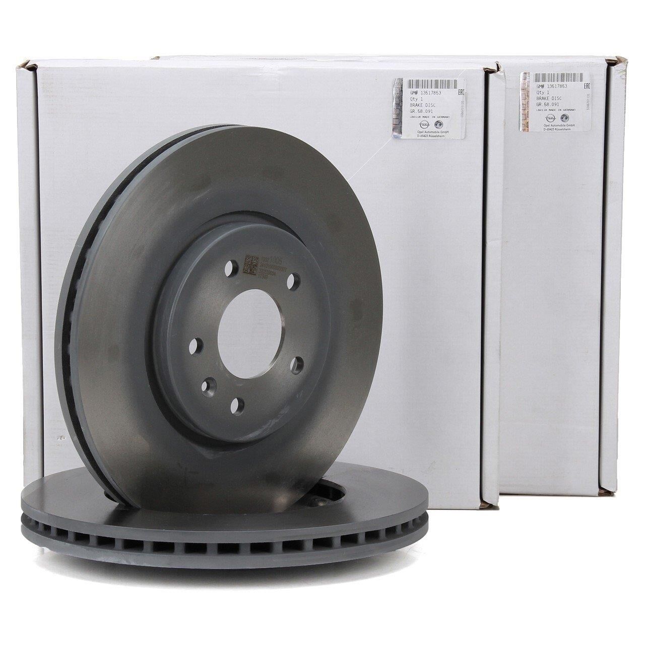 PSA (MOPAR) 13521005 Opel insignia B Ön Fren Disk Takımı 17-18 Jant Orijinal