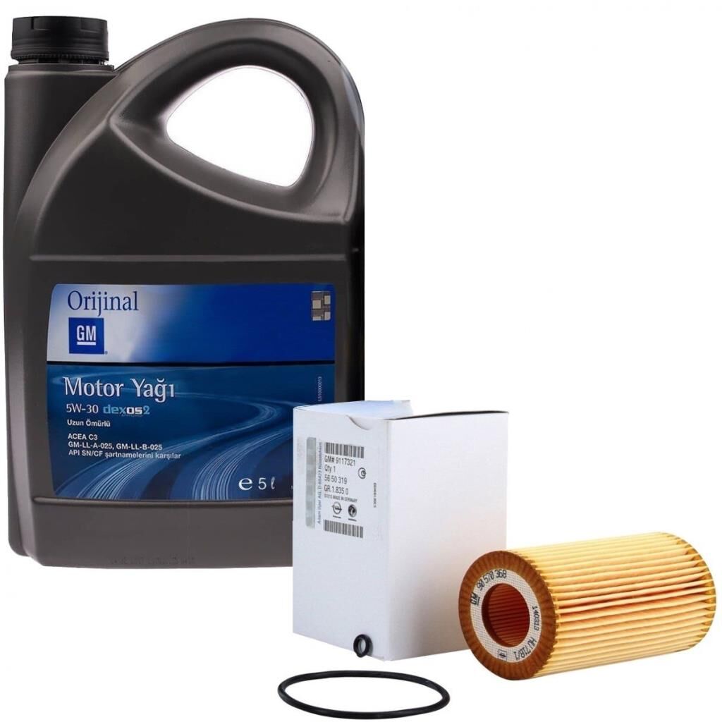 Opel Vectra B Motor Yağı Ve Yağ Filtresi 2.0 Dizel