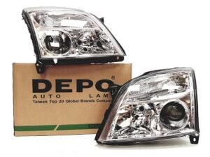 DEPO 442-1129R-LDEM1 | Opel Vectra C Sağ Far Xenon Hariç