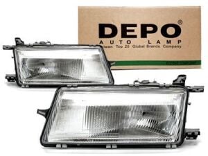 DEPO 442-1107R-LD-EM | Opel Vectra A Sağ Ön Far Komple 1993-1995