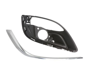 Opel Astra J Sağ Ön Tampon Sis Far Kapağı + Sis Far Kapağı Nikelajı İthal