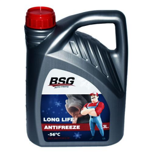 BSG 99-994-002 | Kırmızı Organik Antifriz -56 °C 3 Litre