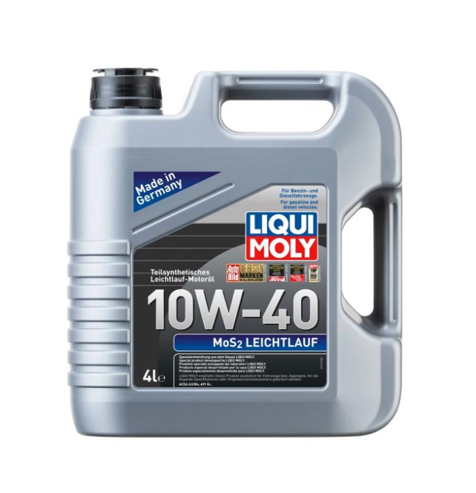 LIQUI MOLY 6948 10W40 Motor Yağı Kısmi Sentetik MoS2'li LEICHTLAUF 4 Litre