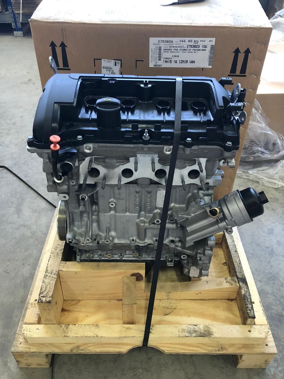 PSA (MOPAR) 0135.QT | Peugeot 3008 1.6 Vti Benzinli Komple Sandık Motor Sıfır Orijinal