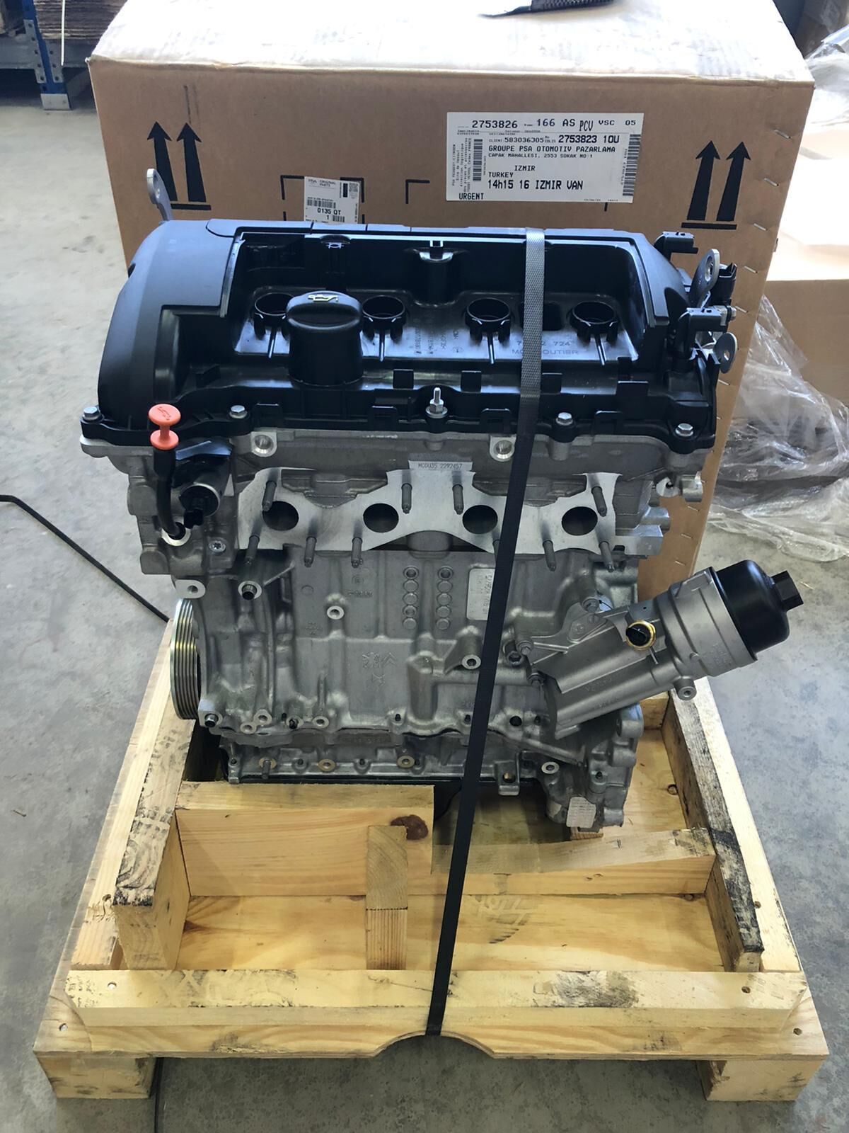 Peugeot 308 1.6 Vti Benzinli Komple Sandık Motor Sıfır Psa