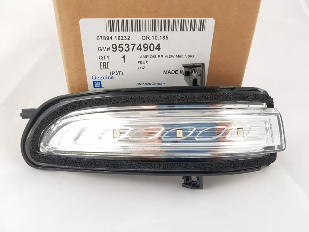 PSA (MOPAR) 95374904 Chevrolet Trax Sol Dış Dikiz Aynası Sinyal Lambası Orijinal