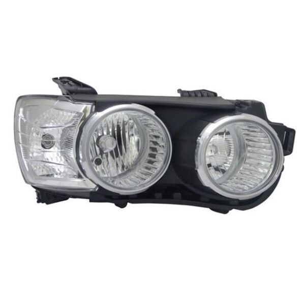 Chevrolet Yeni Aveo T300 Sağ Ön Far Kromlu