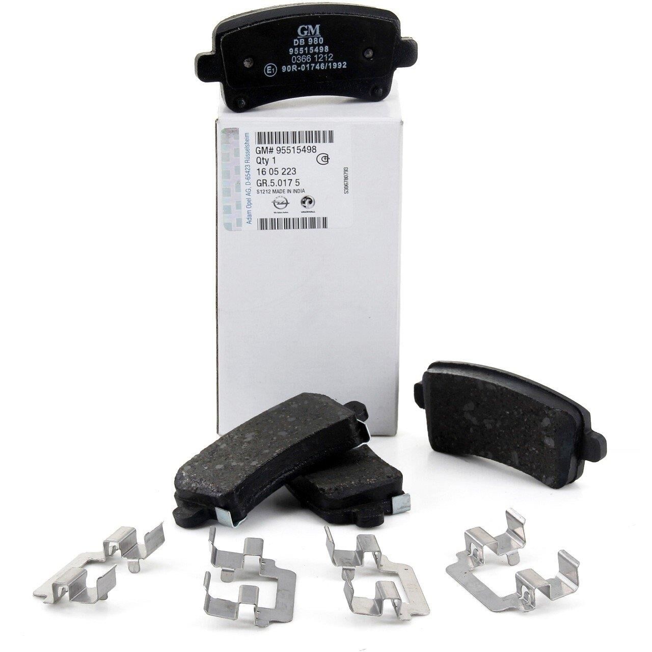 PSA (MOPAR) 95515498 Opel İnsignia A Arka Fren Balata Takımı Satış Sonrası Orijinal