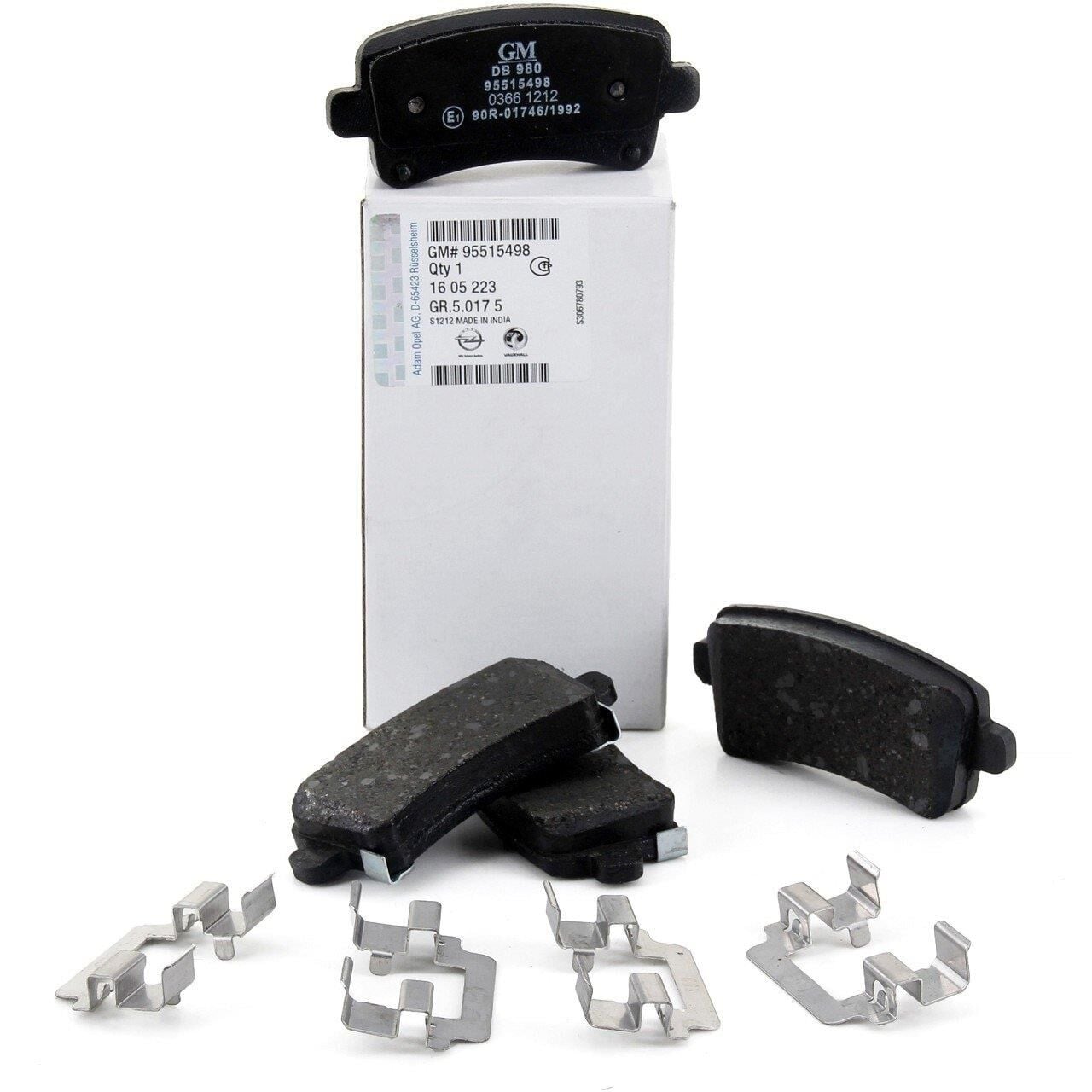 PSA (MOPAR) 95515498 Opel İnsignia A Arka Fren Balata Takımı Satış Sonrası Orijinal