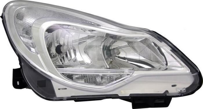 442-1169RMLDEM1 | Opel Corsa D Makyajlı Kasa Ön Sağ Far 2010 Model Sonrası Depo Marka