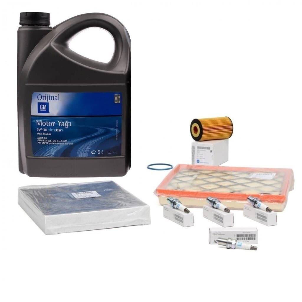 Opel Zafira C 1.4 Turbo Periyodik Bakım Seti GM