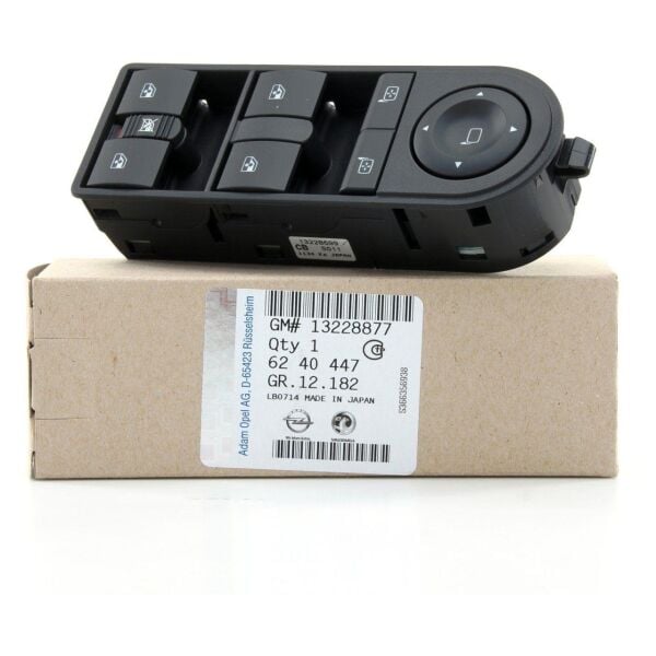 PSA (MOPAR) 13228877 Opel Astra H Sol Cam Kaldırma Düğmesi Orijinal