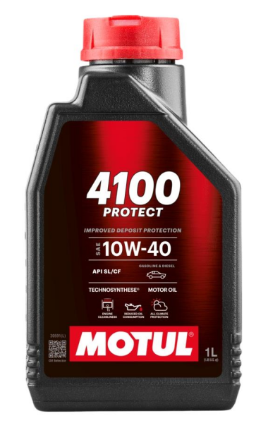112999 | Motul 4100 Protect 10W-40 1 Litre Yarı Sentetik Motor Yağı