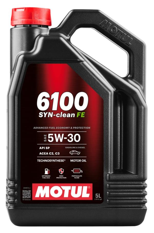 112921 | Motul 6100 Syn-Clean Fe 5W-30 5 Litre Motor Yağı