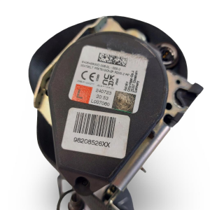 PSA (MOPAR) 98208526XX | Opel Corsa F Sol Siyah Emniyet Kemeri Orijinal
