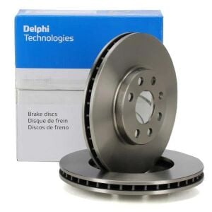 DELPHI BG3569T | Opel Corsa C Ön Fren Diski Takım Delphi 260*24 Mm