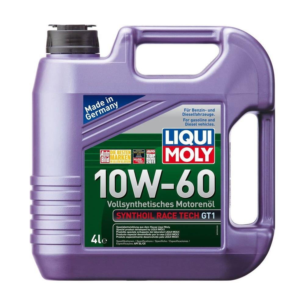 LIQUI MOLY 10W60 Motor Yağı Synthoil Race Tech GT1  4 Litre