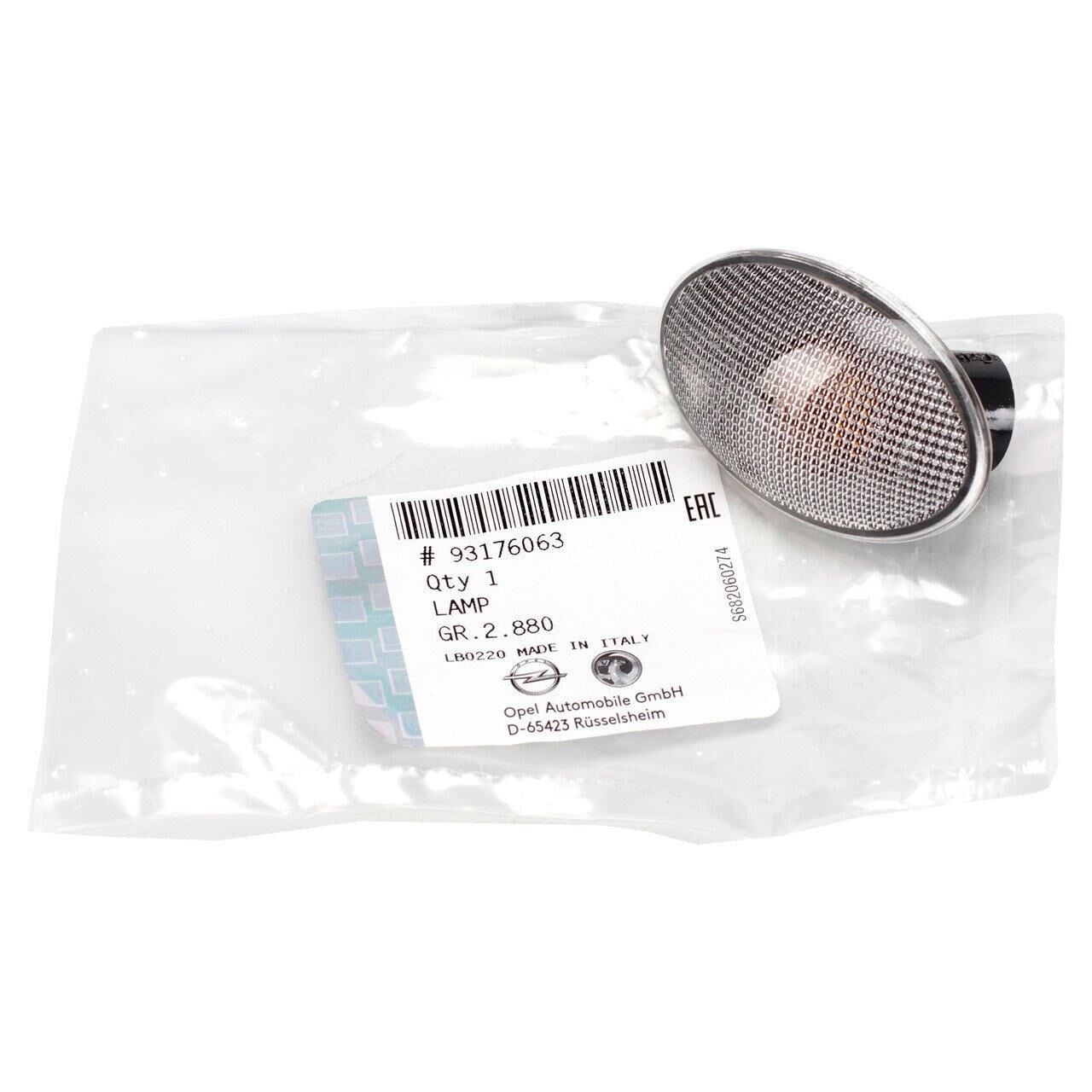 PSA (MOPAR) 93176063 Opel Meriva A Çamurluk Sinyali Orijinal