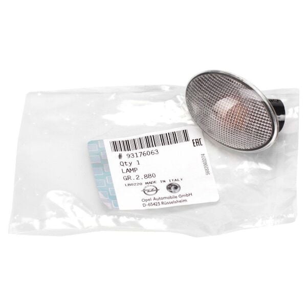 PSA (MOPAR) 93176063 Opel Meriva A Çamurluk Sinyali Orijinal