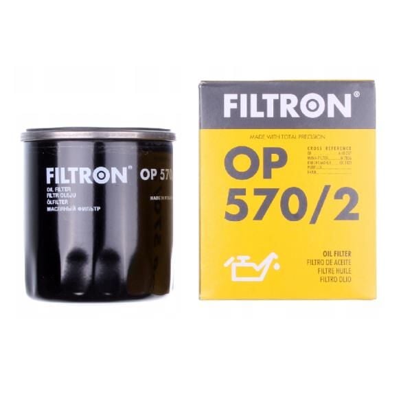 FILTRON OP570/2 | Opel Corsa E 1.0 Benzinli Yağ Filtresi  Filtron Marka