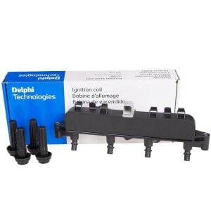 DELPHI CE20011-12B1 | Citroen C3 1.4 8 Valf Benzinli Ateşleme Bobini  Delphi Gri Soket