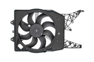 WAXELL 1341399 | Opel Corsa D Radyatör Fan Motoru Komple 1.3 Dizel Motorlara Uygun 2007-2014 Model Yılları Arası