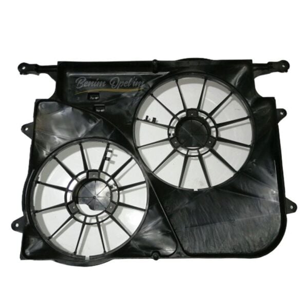 PSA (MOPAR) 93743528 Chevrolet Captiva C100 Çiftli Radyatör Fan Davlumbazı Orijinal