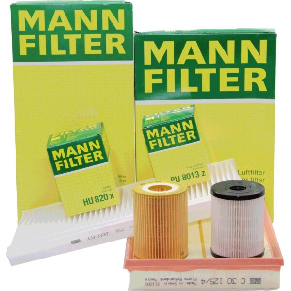 Opel Corsa C 1.7 Dizel Motor Periyodik Bakım Filtre Seti Mann