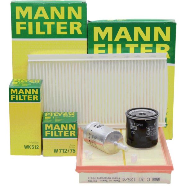 Opel Corsa C 1.4 (Z14XE) Benzinli Motor Periyodik Bakım Filtre Seti Mann