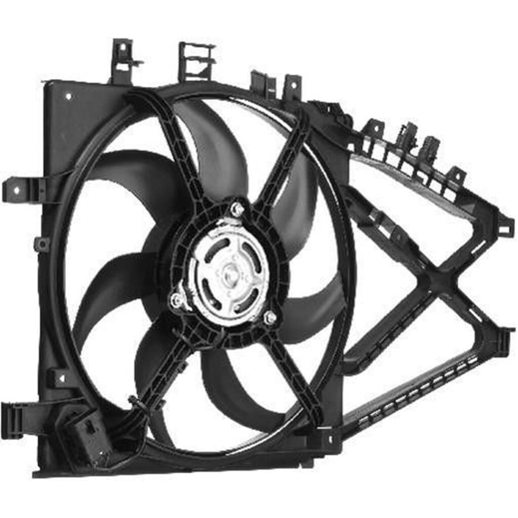 SWAPP 86434 | Opel Corsa C 1.7 Dizel (Y17DT-Y17DTL) Su Fan Motoru Komple