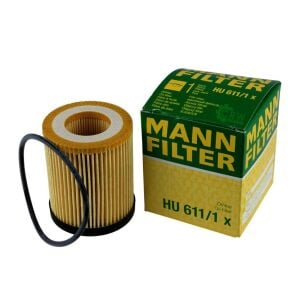 MANN HU611/1X | Opel Omega B X25XE-Y26SE-X30XE Yağ Filtresi Mann Marka