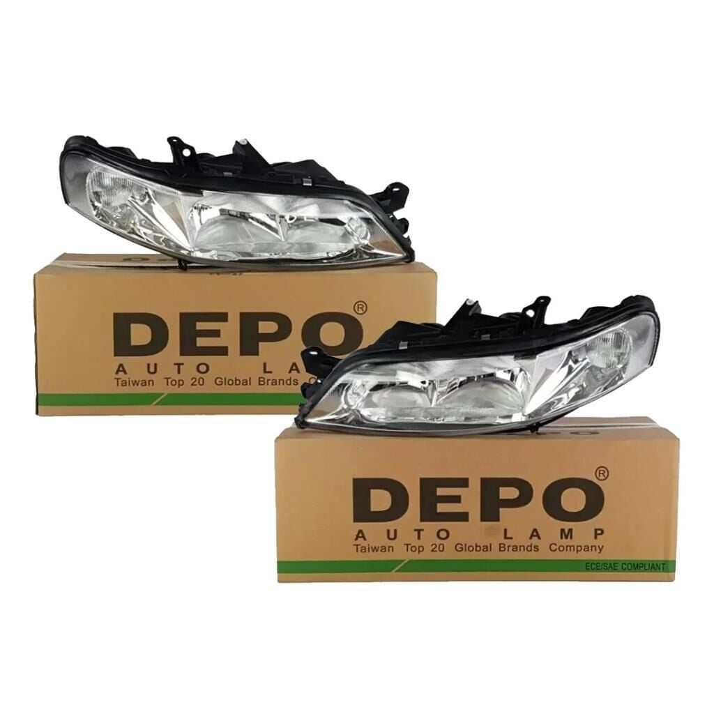 DEPO 442-1121L-LD-EM / 442-1121R-LD-EM | Opel Vectra B2 Sağ-Sol Far Takımı 1999-2002