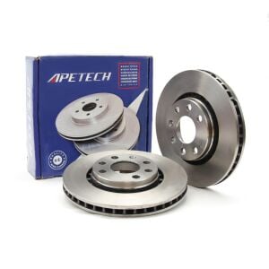 Opel Astra F 1.6 Benzinli Ön Fren Diski Hava Kanallı Takımı 4 Bijon Apetech