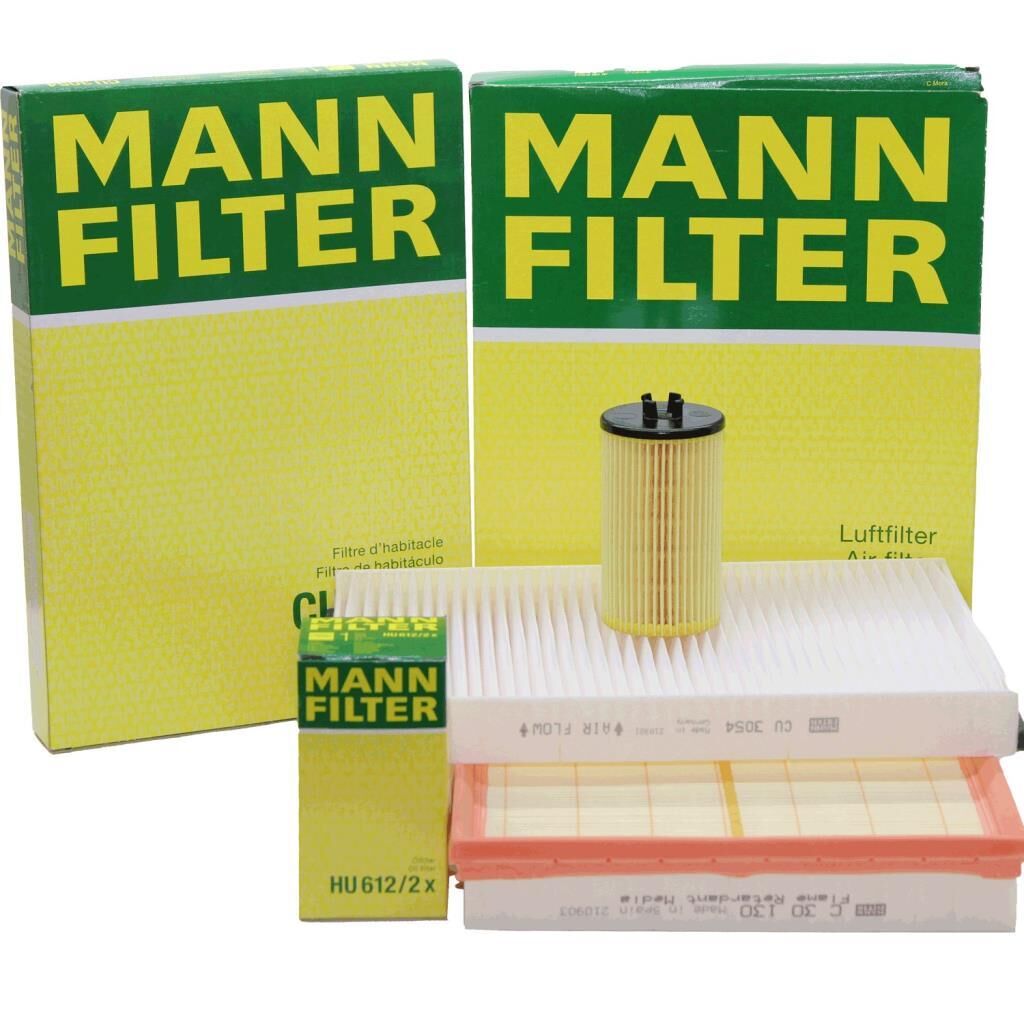 Opel Astra H 2007/2013 1.4/1.6 (A16XER,Z16XER,Z14XEP) Benzinli Motor Periyodik Bakım Filtre Seti Mann Marka