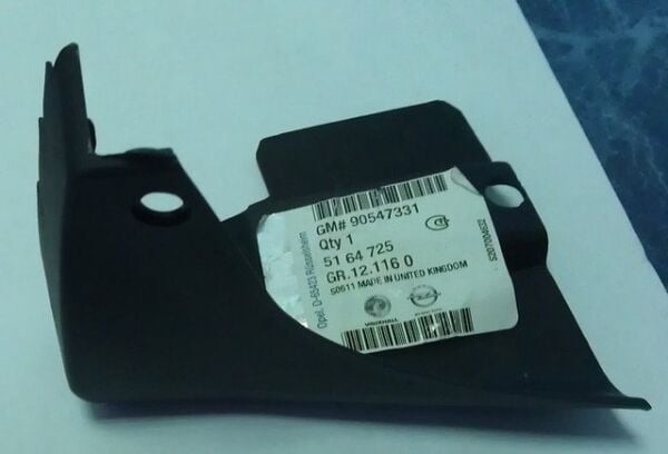 PSA (MOPAR) 90547331 Opel Astra G Sol Arka Dip Marşbiyel Kapağı Orijinal