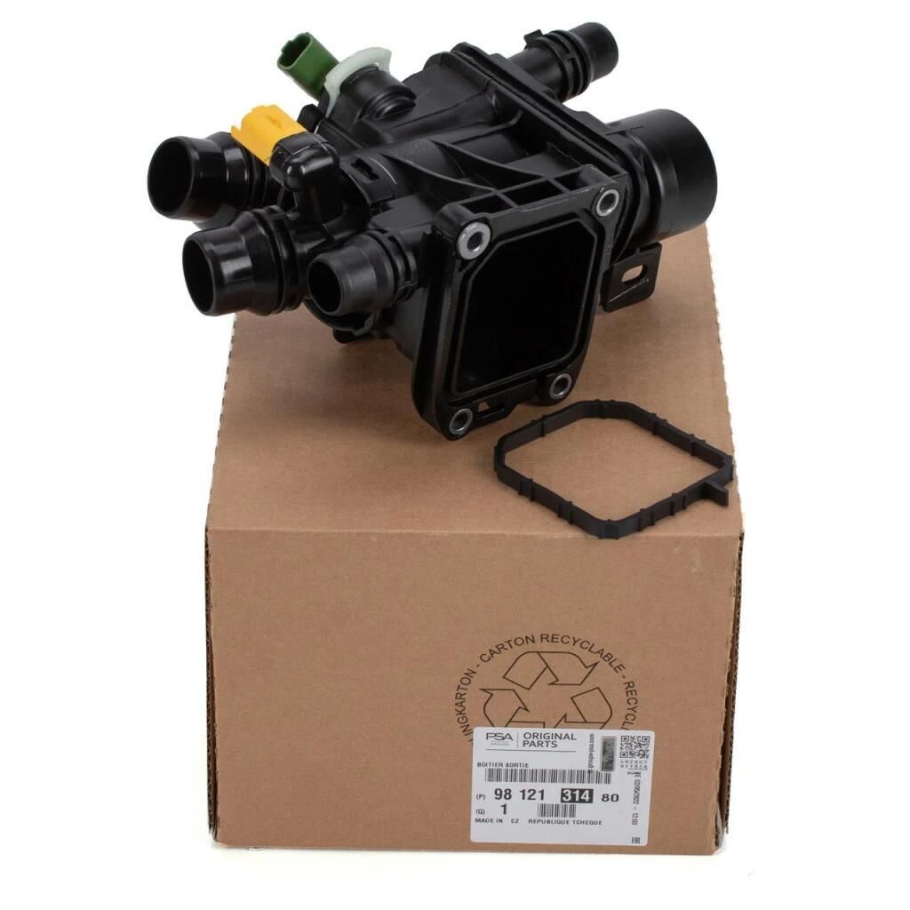 PSA (MOPAR) 9812131480 | Opel Grandland X 1.2 Termostat Gövde Ve Kapak Komple Orijinal
