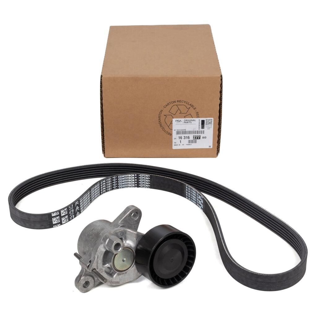 PSA (MOPAR) 1631627780 | Peugeot 3008 2017-2020 1.5 HDi Alternatör V Kayış Seti Orijinal