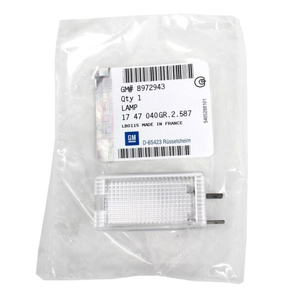 PSA (MOPAR) 8972943 Opel Astra G Bagaj İç Aydınlatma Lambası Orijinal