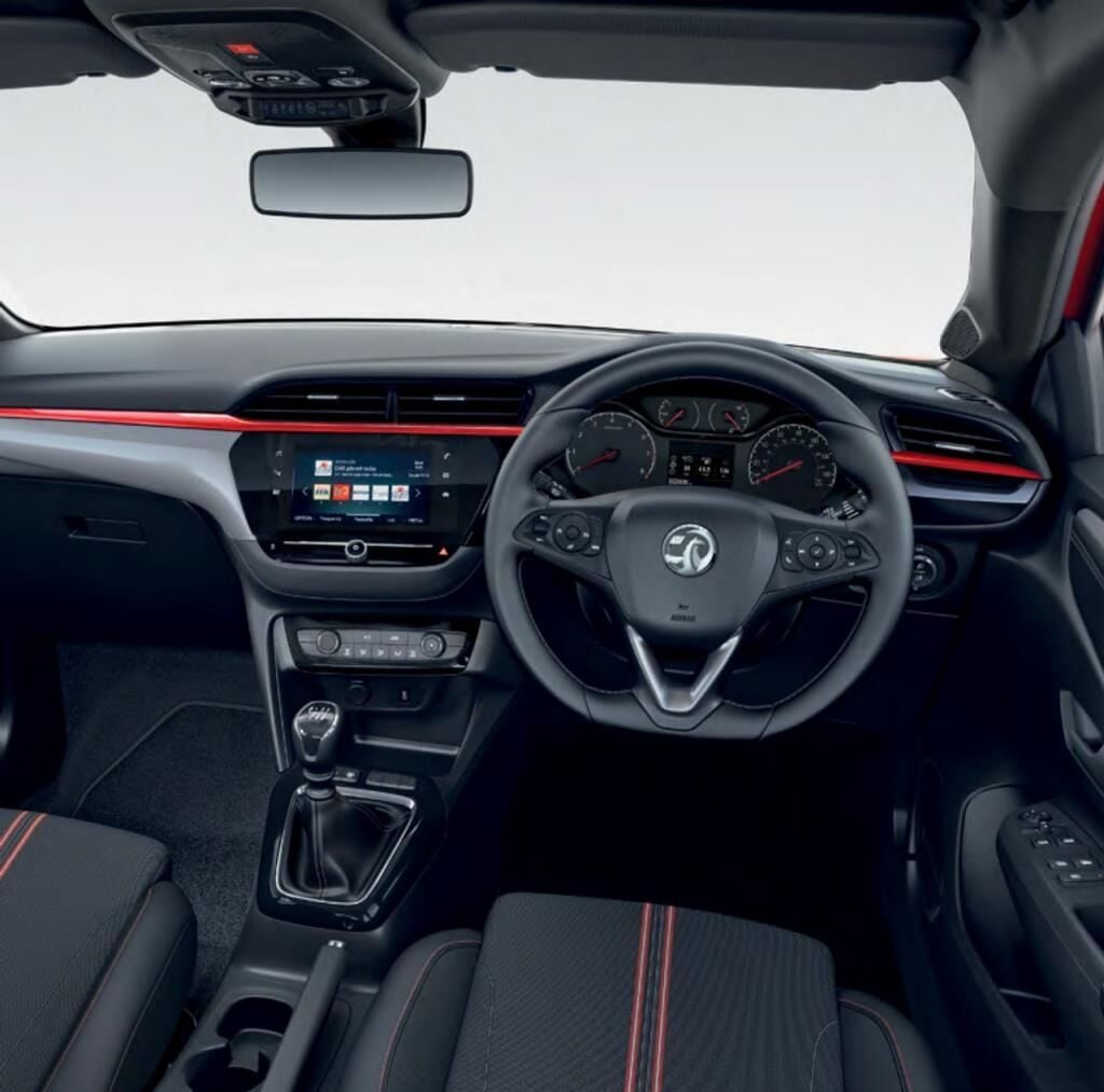 PSA (MOPAR) 98344066PQ | Opel Corsa F İç Trim Kiti Kırmızı Orijinal